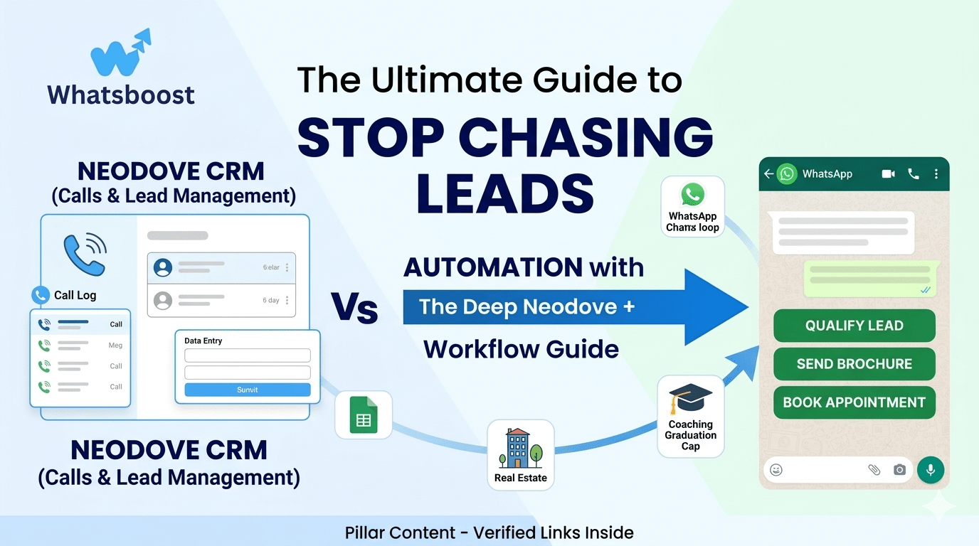 How to Automate Lead Qualification on WhatsApp Using Neodove CRM Integration