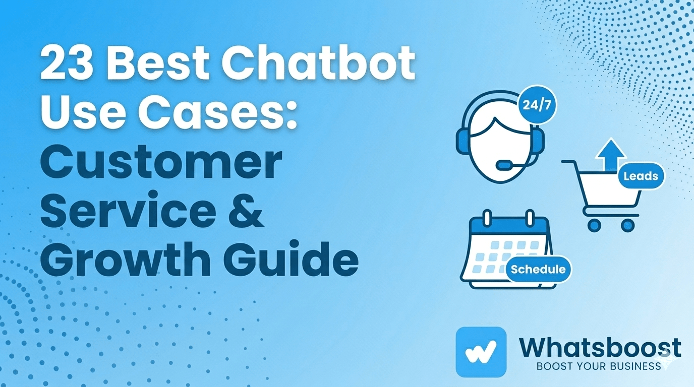 23 Best Chatbot Use Cases: Customer Service aur Business Growth ke Liye