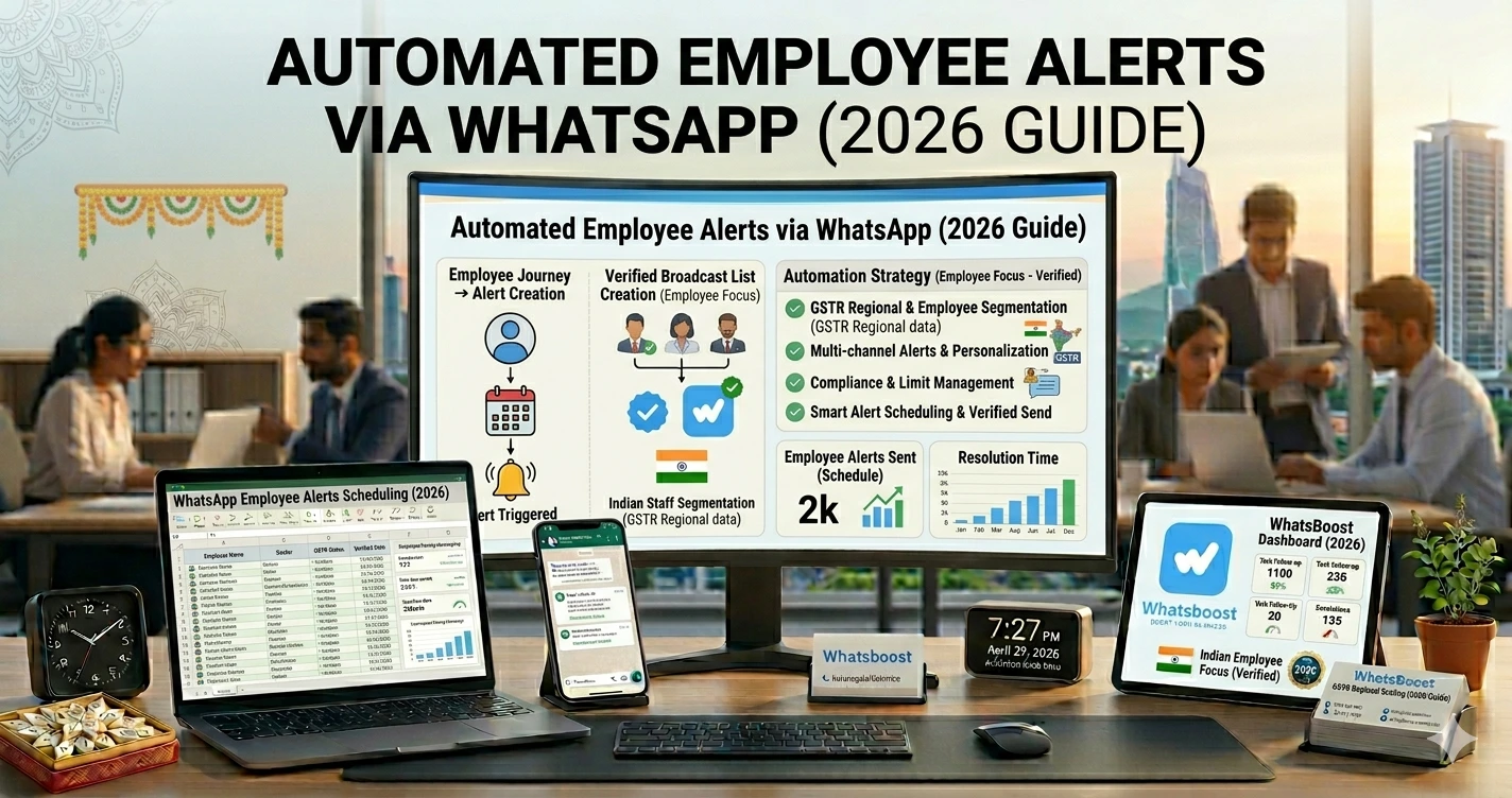Automated Employee Alerts via WhatsApp: Benefits, Use Cases & Setup Guide (2026)