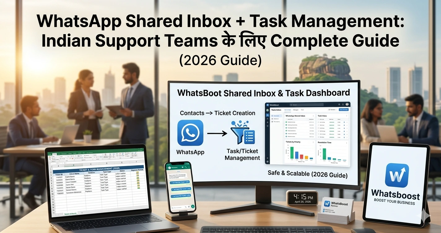 WhatsApp Shared Inbox + Task Management Indian Support Teams के लिए Complete Guide (2026)