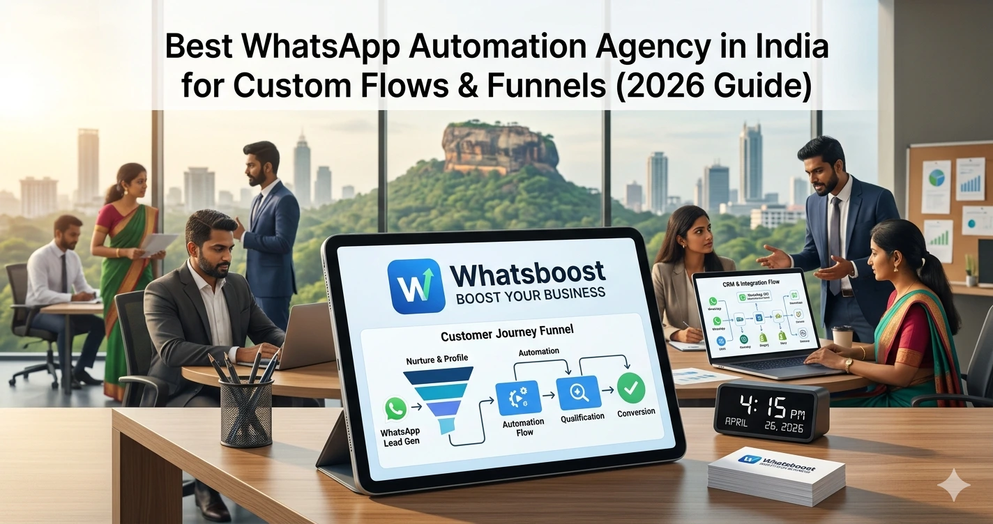 Best WhatsApp Automation Agency in India for Custom Flows & Funnels (2026 Guide)
