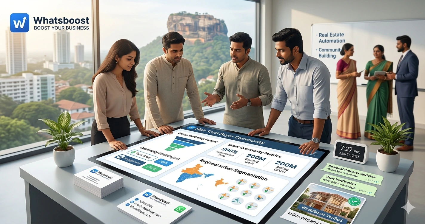 WhatsApp Group Promotion for Indian Real Estate: कैसे Build करें High-Trust Buyer Community