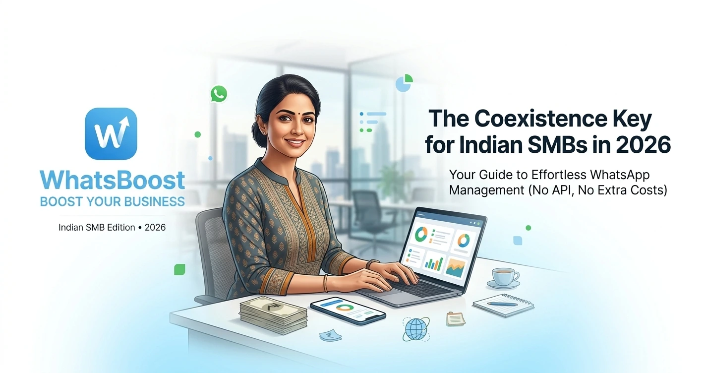 Best WhatsApp Coexistence Provider for Indian SMBs (No API, No Extra Costs) – 2026 Guide