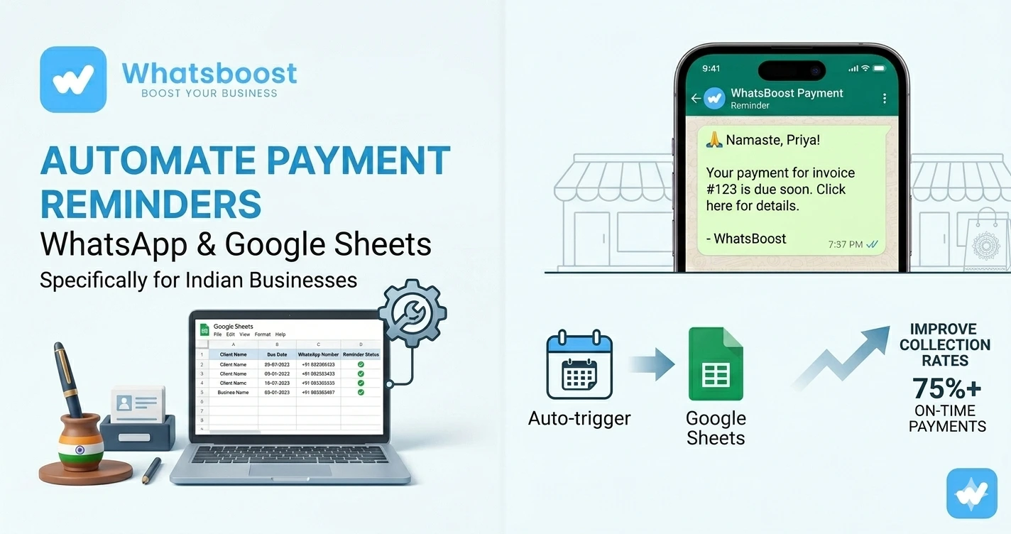 How to Automate Payment Reminders Using WhatsApp and Google Sheets