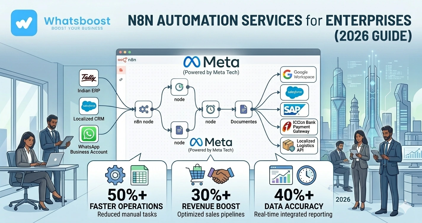 N8N Automation Implementation Services for Enterprises: Workflows, Integrations & Business Automation (2026)