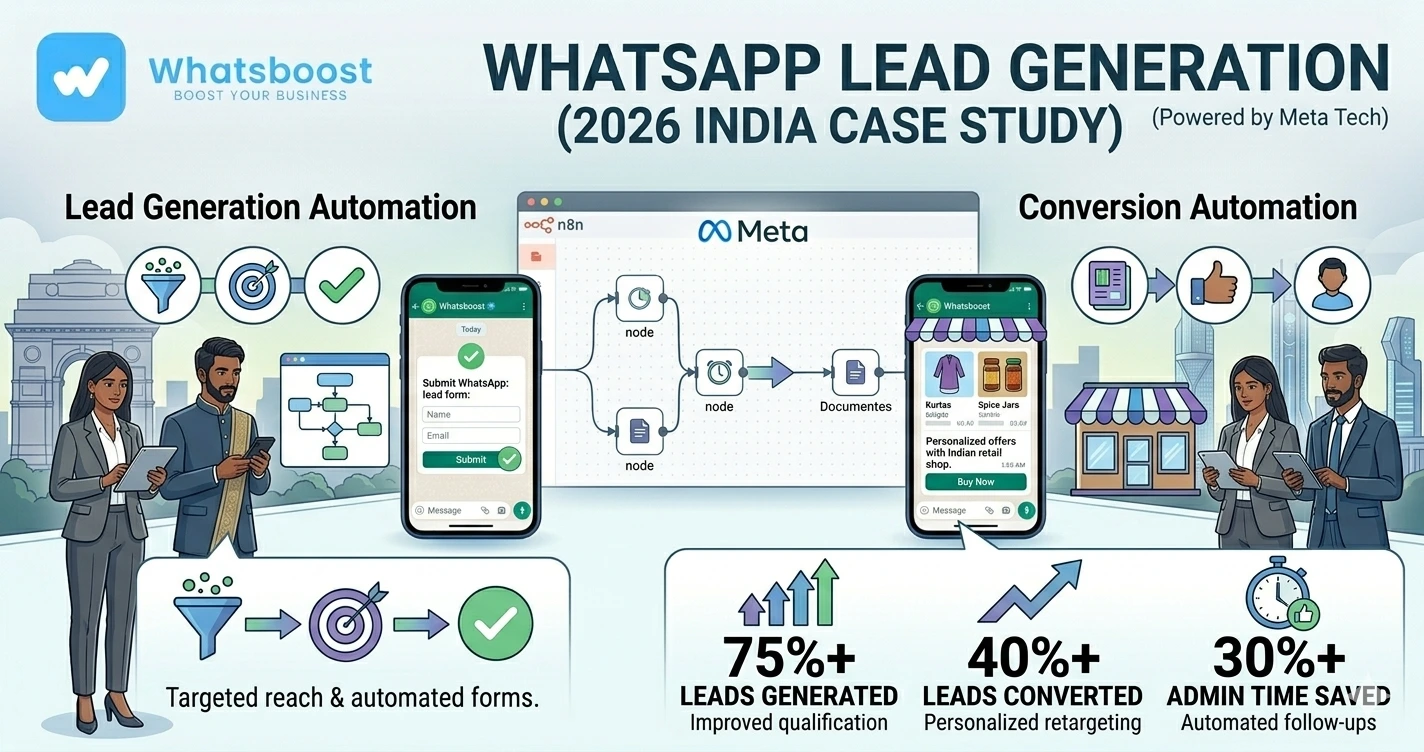 WhatsApp Lead Generation Agency: How Automation Helps Generate & Convert More Leads (2026 Case Study)