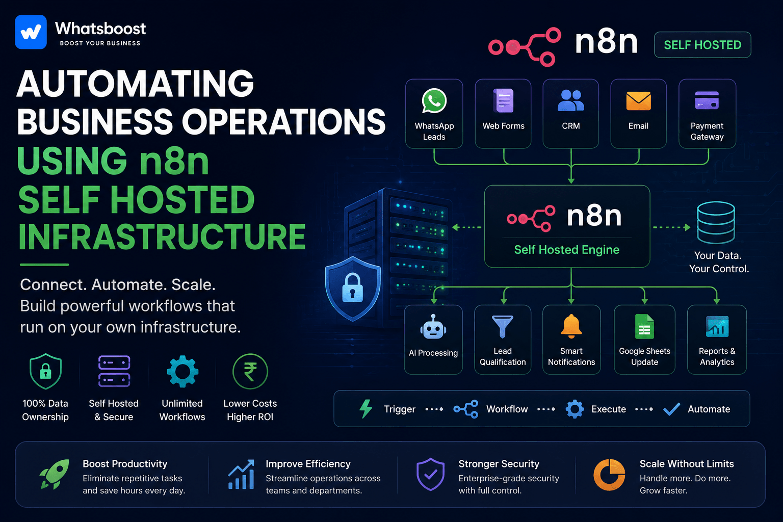 Automating Business Operations Using N8N Self Hosted Infrastructure