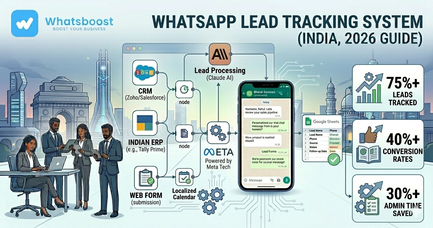 How to Build a WhatsApp Lead Tracking System Using Claude AI + Google Sheets (2026)