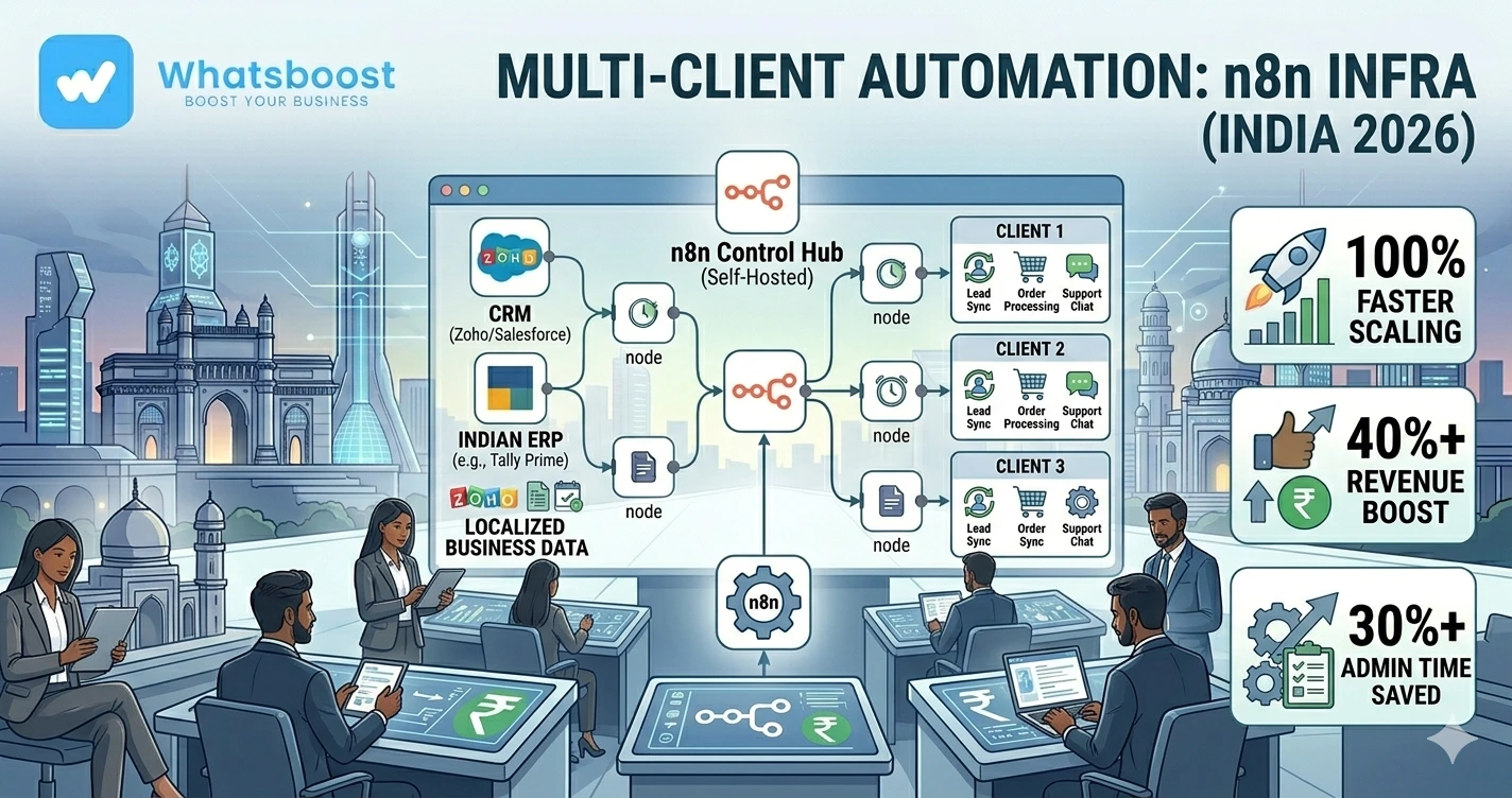 How Agencies Manage Multi-Client Automation Using Self-Hosted n8n Infrastructure (2026)