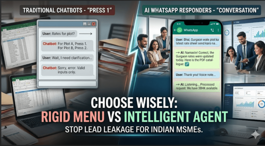 AI WhatsApp Auto Responders vs Traditional Chatbots: What Businesses Should Choose