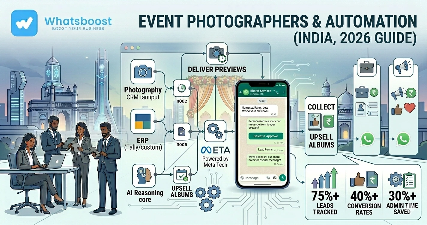 How Event Photographers Are Using WhatsApp Automation to Deliver Previews, Collect Approvals, and Upsell Albums