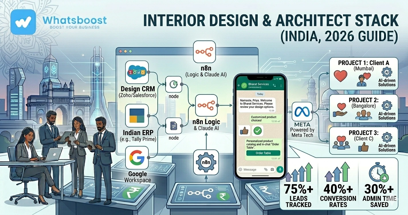 How Interior Designers and Architects Use WhatsApp Automation to Manage Client Projects Without Losing Context