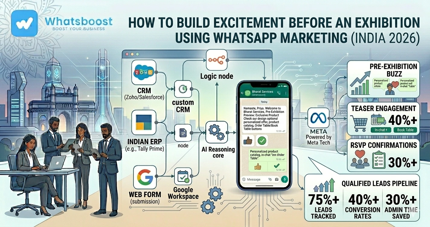 How to Build Excitement Before an Exhibition Using WhatsApp Marketing