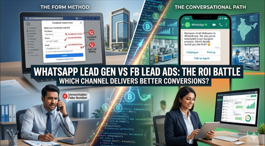 WhatsApp Lead Generation vs Facebook Lead Ads: Which Delivers Better ROI?