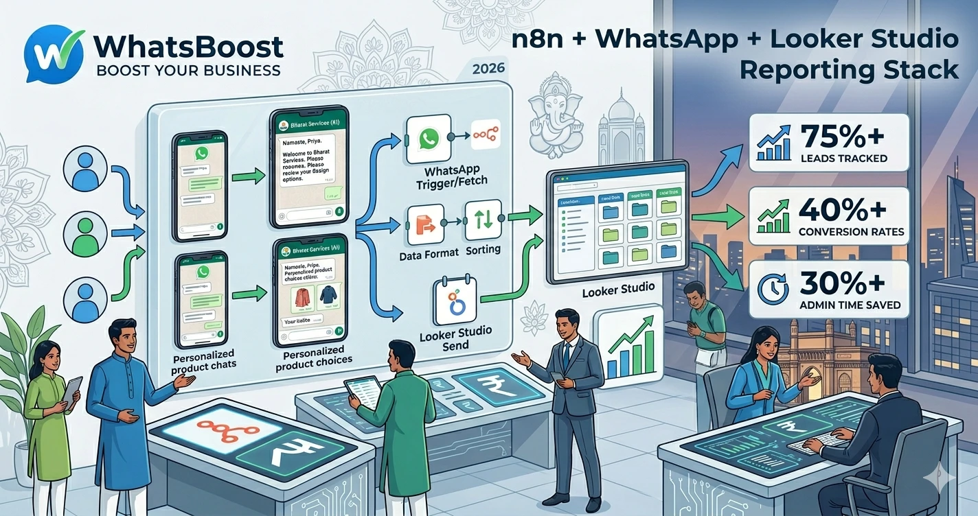Using n8n to Fetch WhatsApp Chats and Send Data to Looker Studio