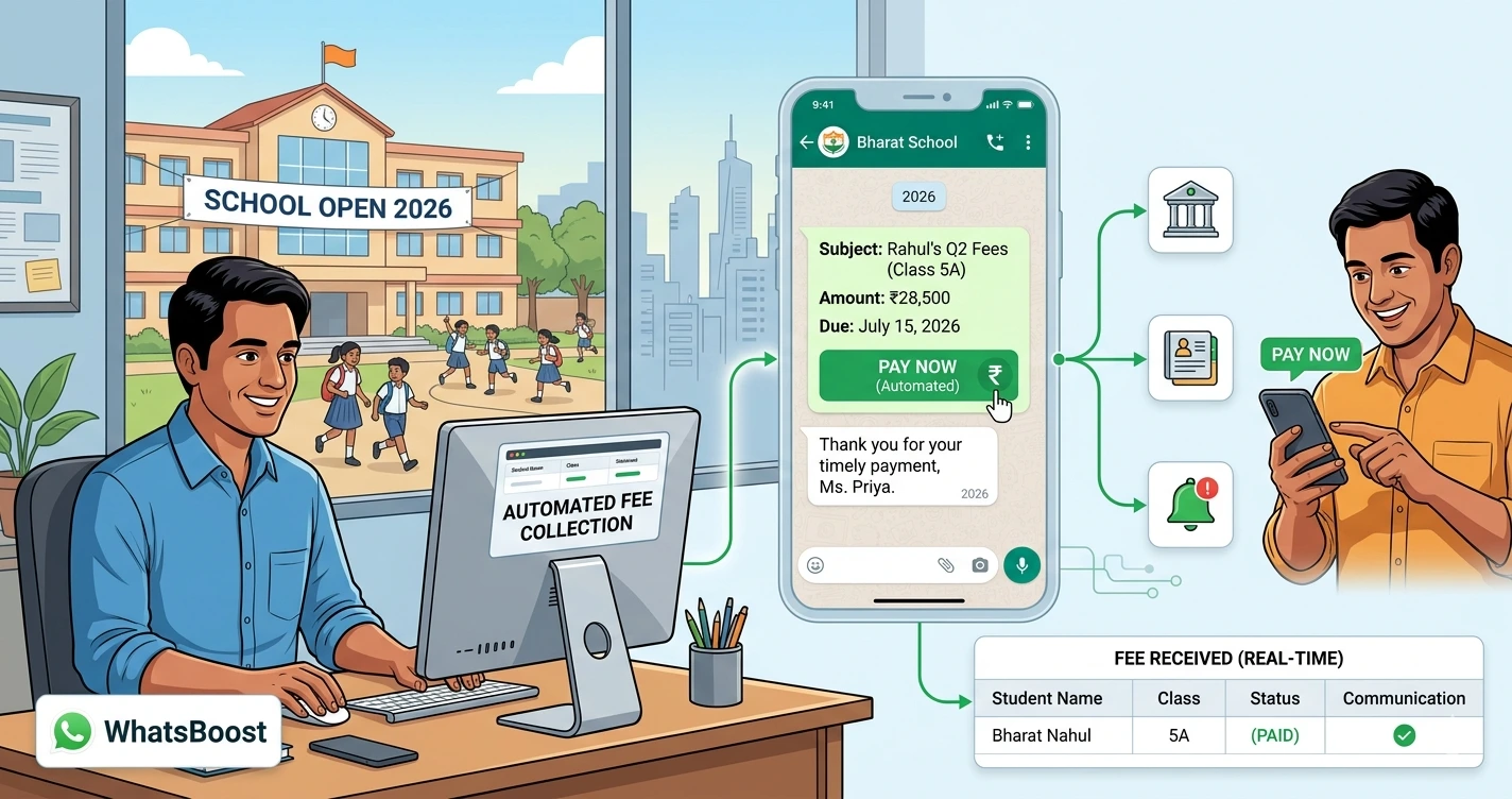 WhatsApp Payment Automation for Educational Institutions: Reduce Fee Collection Delays and Improve Parent Communication