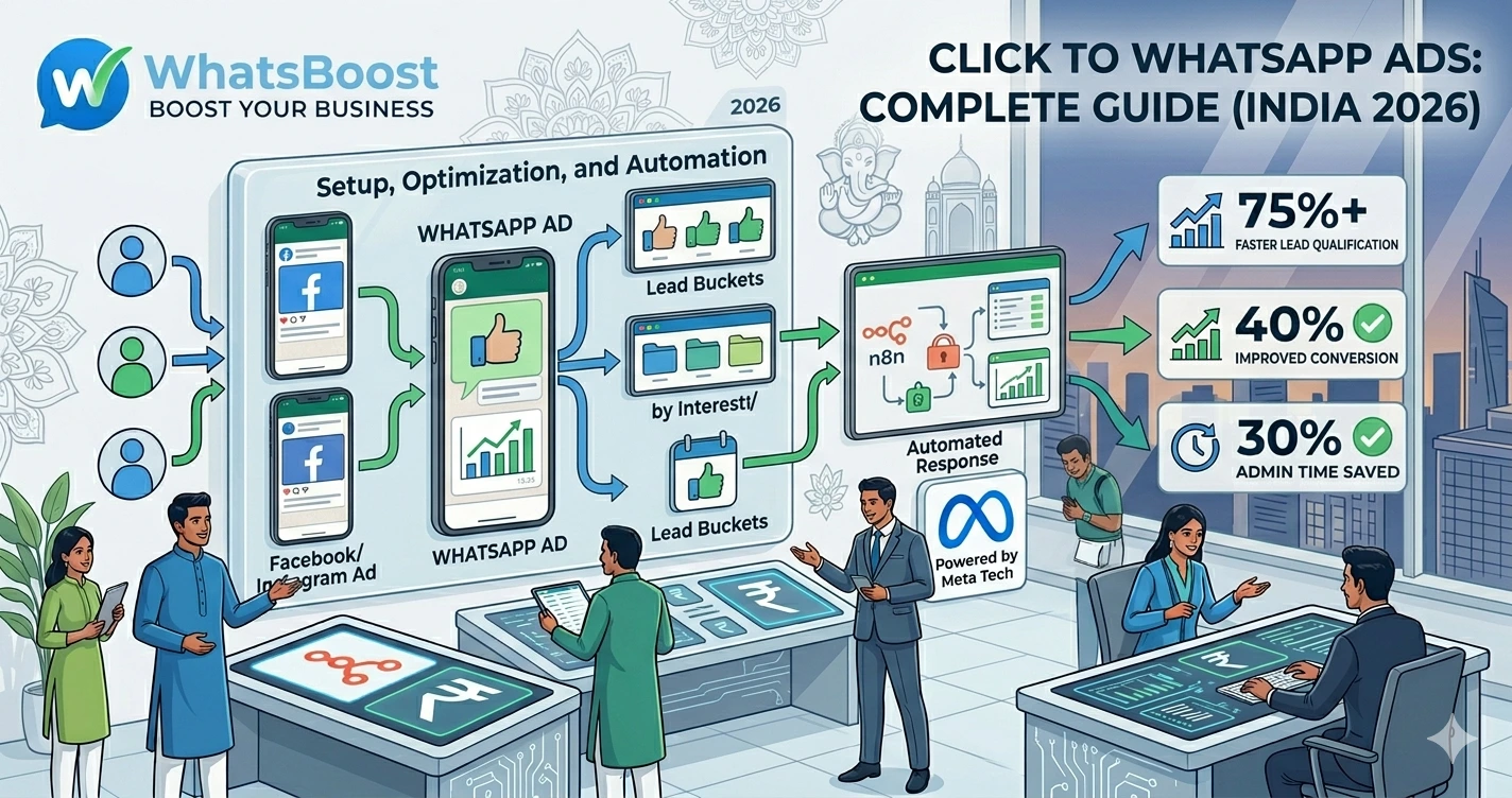 Click to WhatsApp Ads Agency Services: Setup, Optimization, and Automation – Complete Guide from WhatsBoost