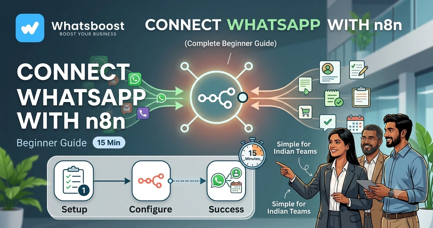 How to Connect WhatsApp with n8n in 15 Minutes (Complete Beginner Guide)