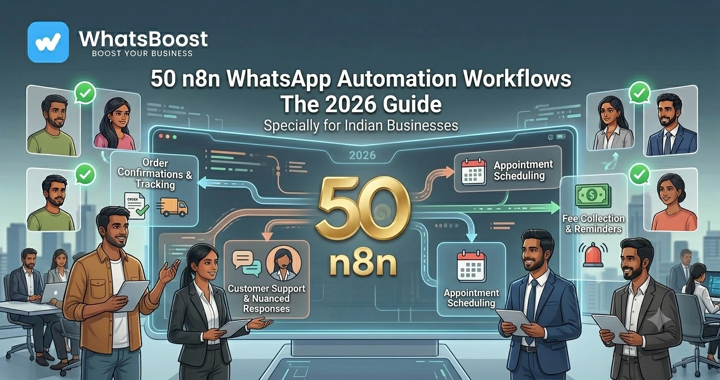 50 n8n WhatsApp Automation Workflows Every Business Should Use (2026 Guide)