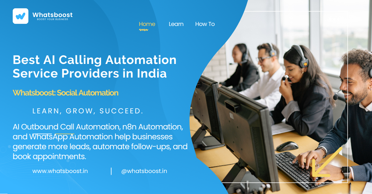 Best AI Calling Automation Service Providers in India